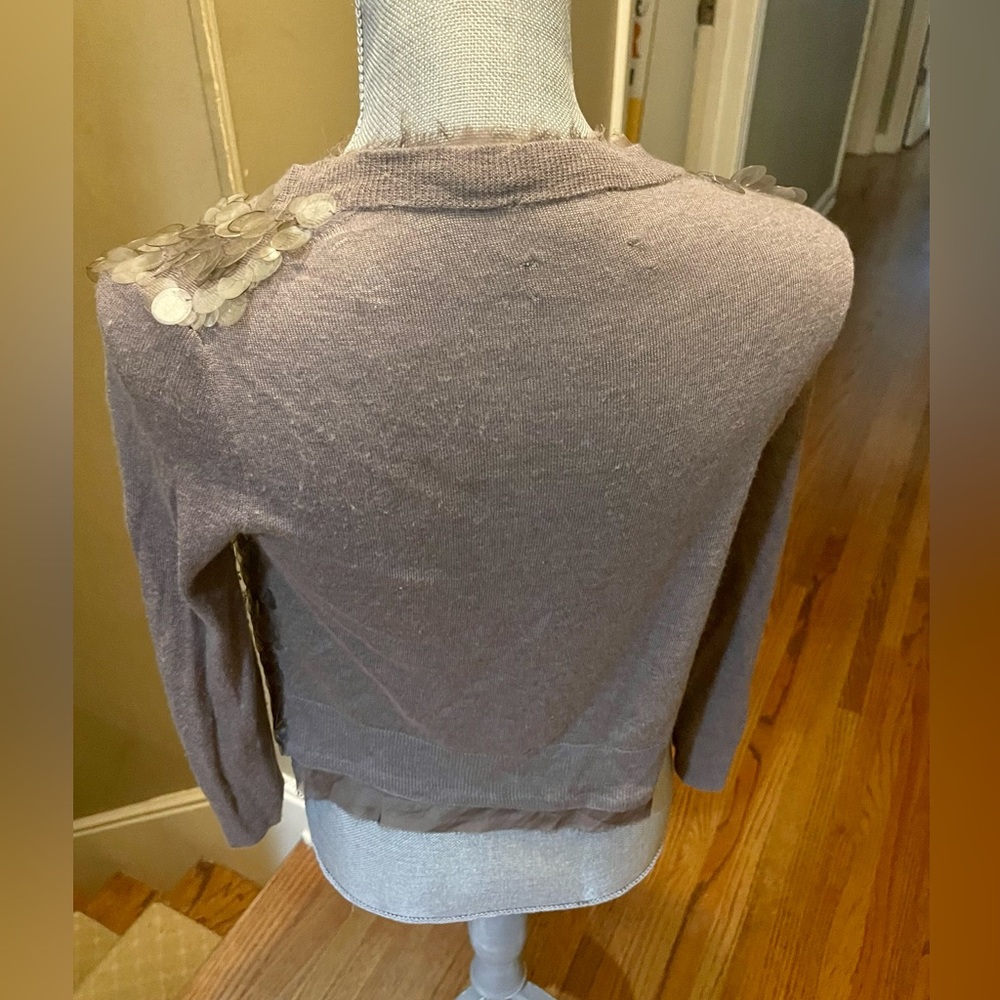Line Sequined Cardigan - Picture 5 of 10
